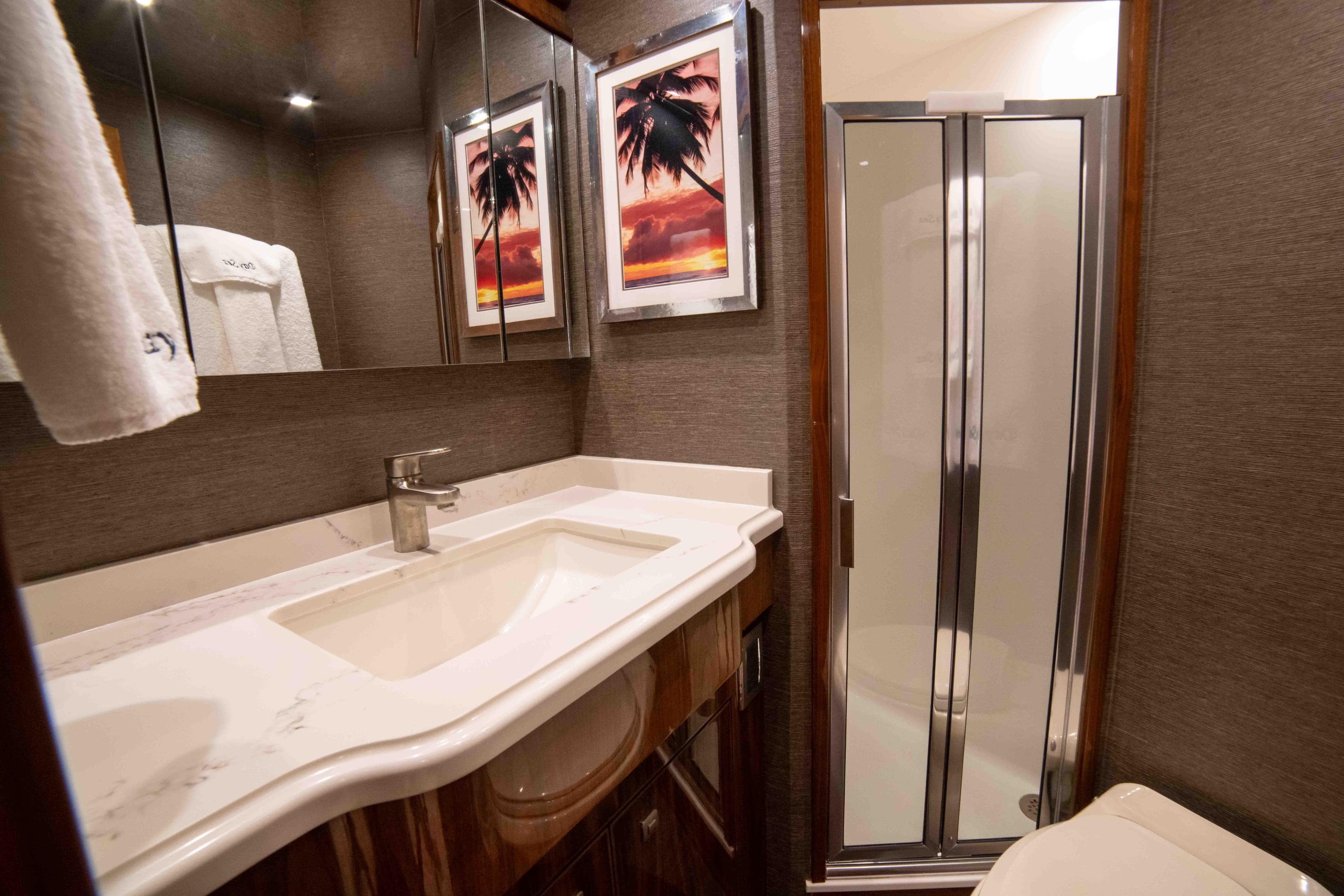 2019 Viking 72 Enclosed Bridge