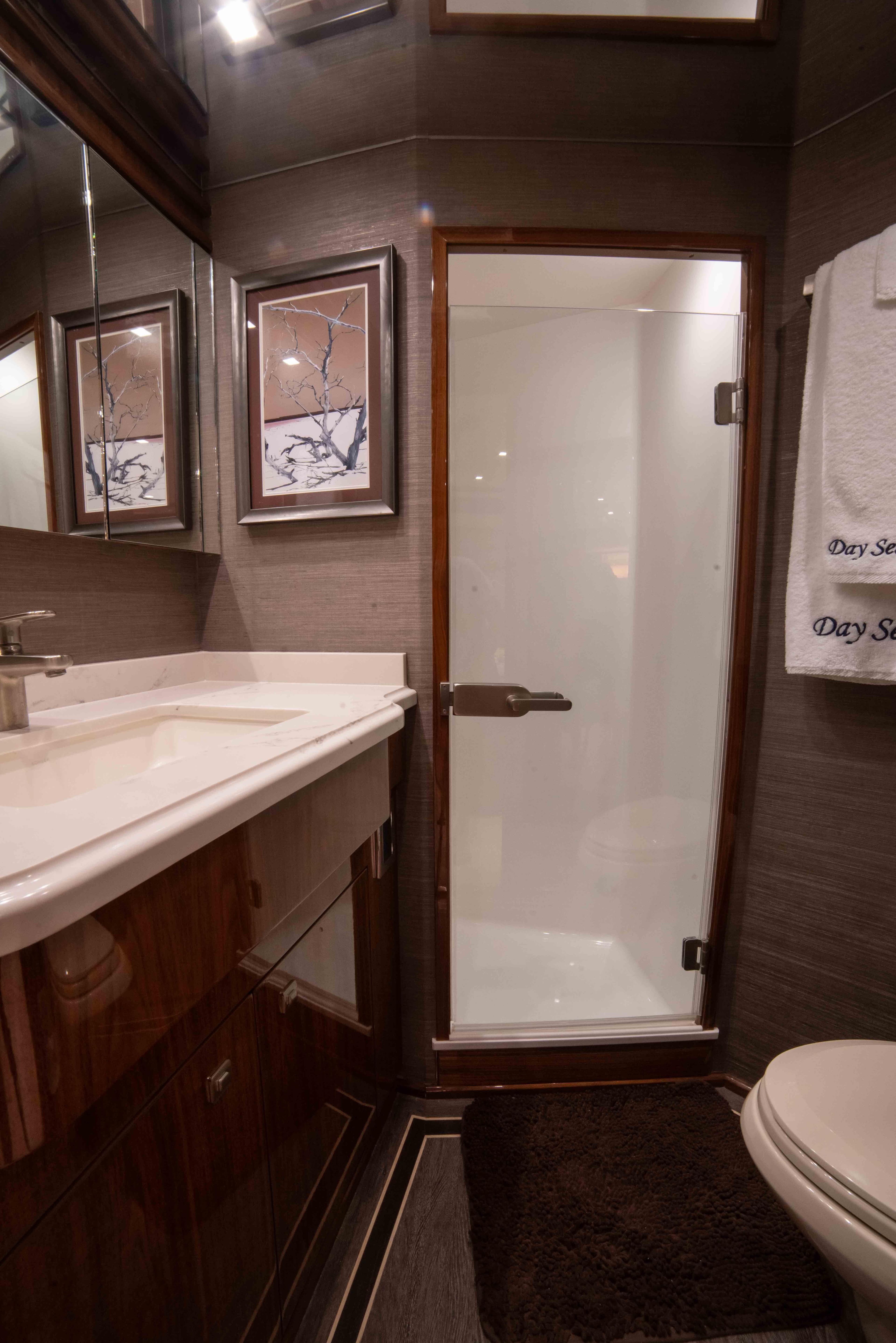 2019 Viking 72 Enclosed Bridge