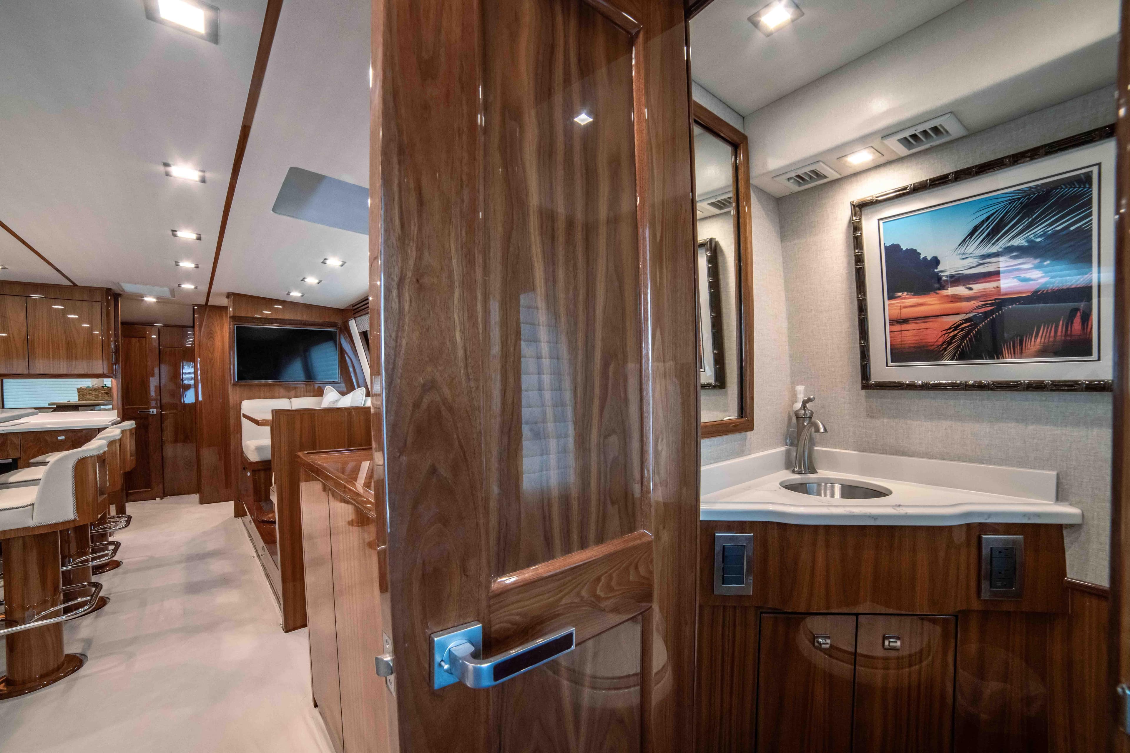 2019 Viking 72 Enclosed Bridge