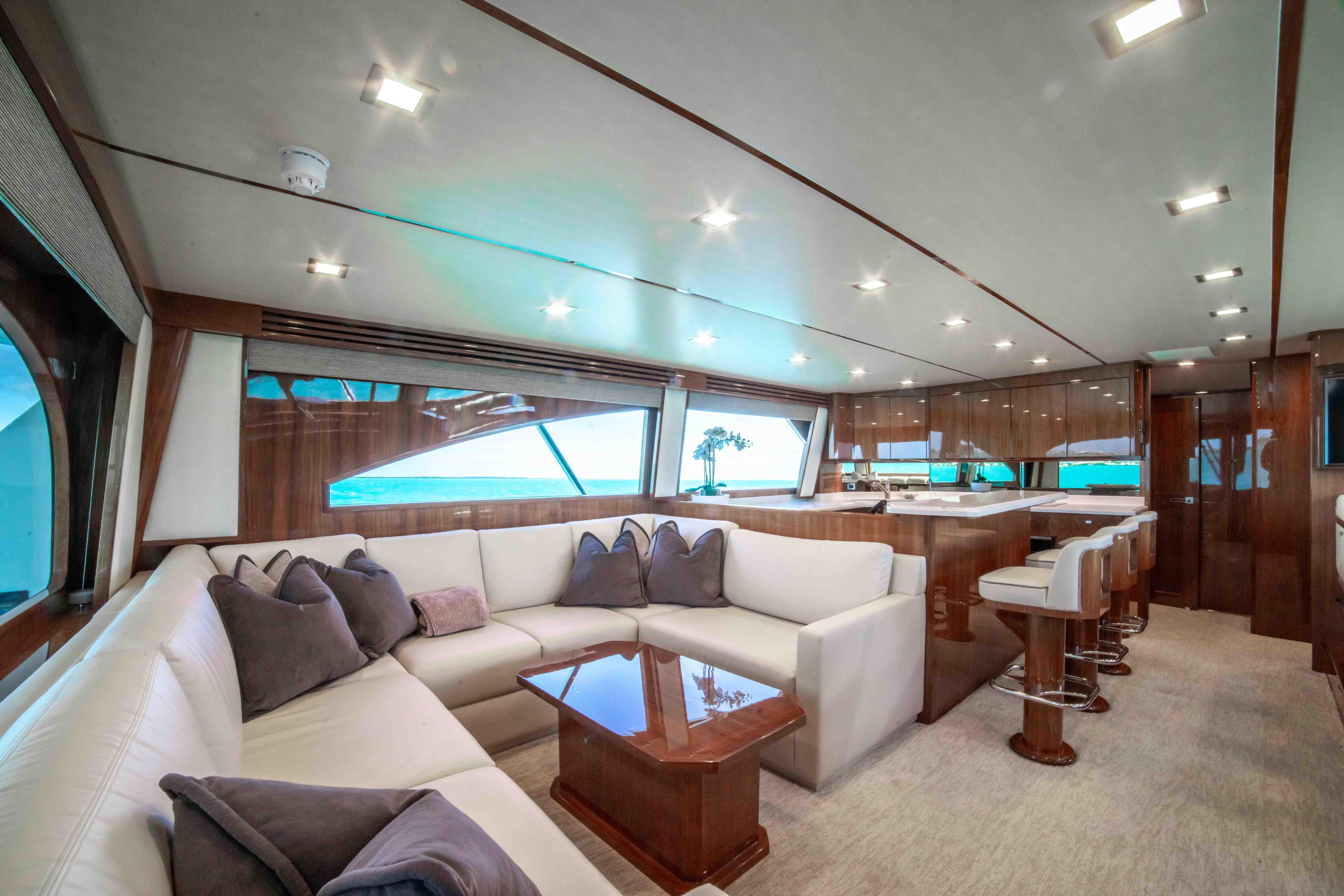 2019 Viking 72 Enclosed Bridge